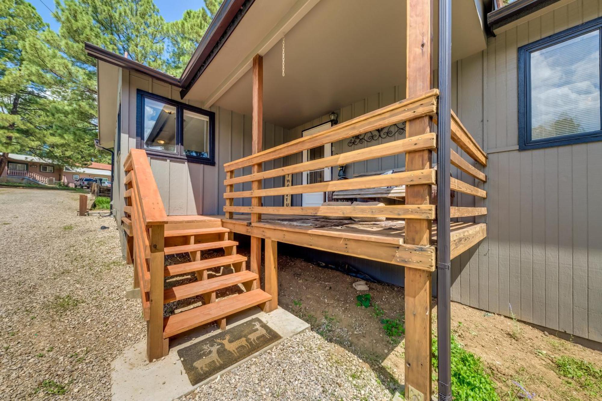 Ruidoso Home With Patio, Walk To Restaurants! Zewnętrze zdjęcie